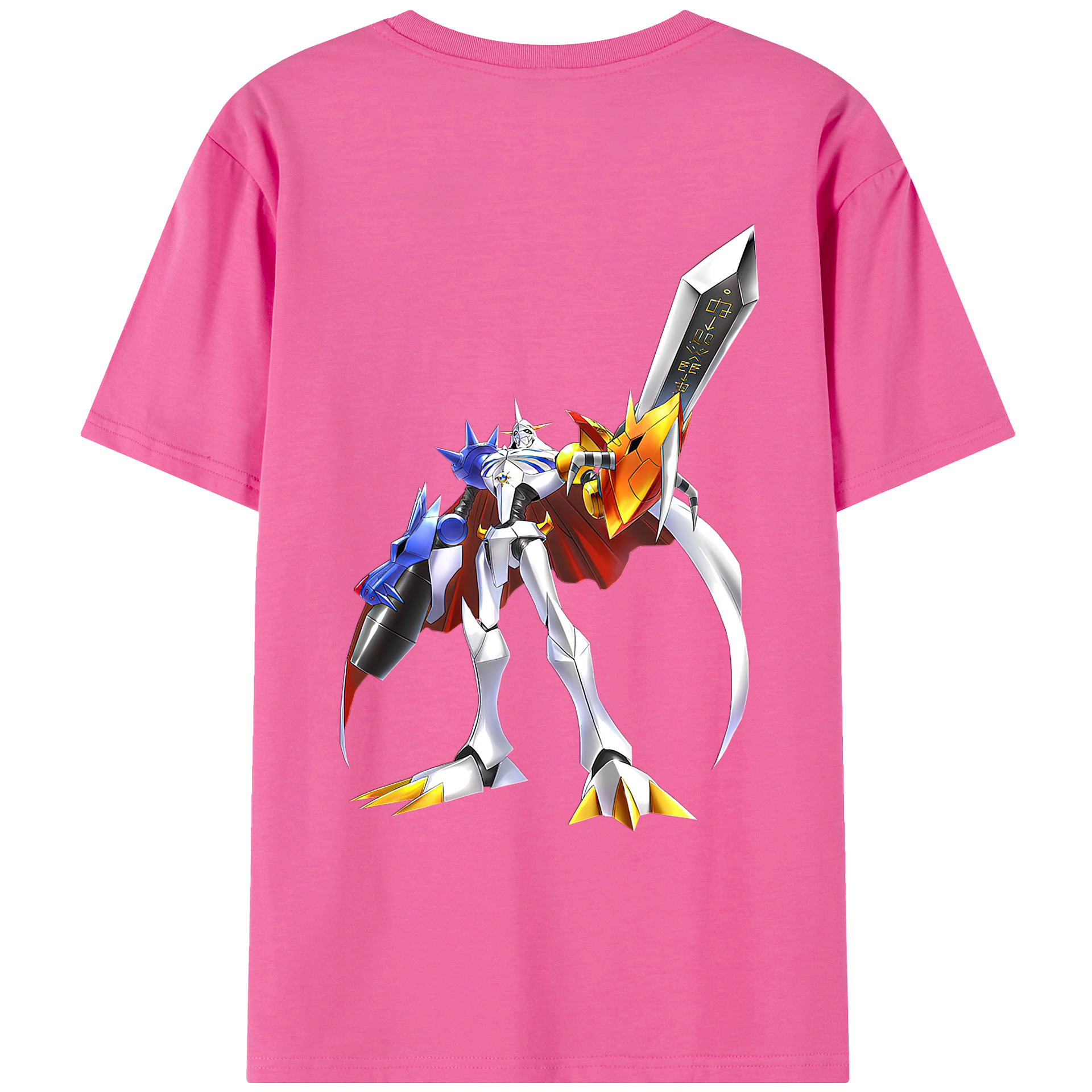 （画像用） Digimon デジタルモンスター/デジモン レディース半袖Tシャツ(バックプリント)